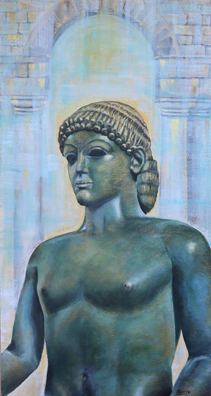 APOLLO di PIOMBINO ELVIRA SIRIO Original painting for sale
