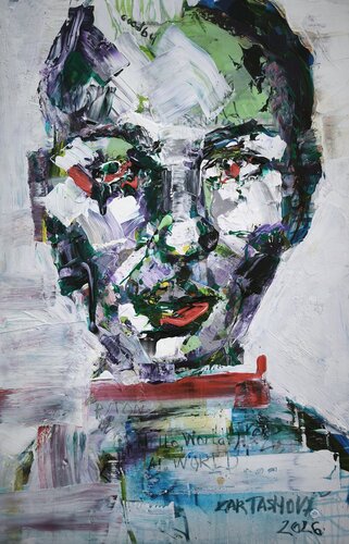 Fragment of self construction by Viktoriia Kartashova, Painting for Sale on Select