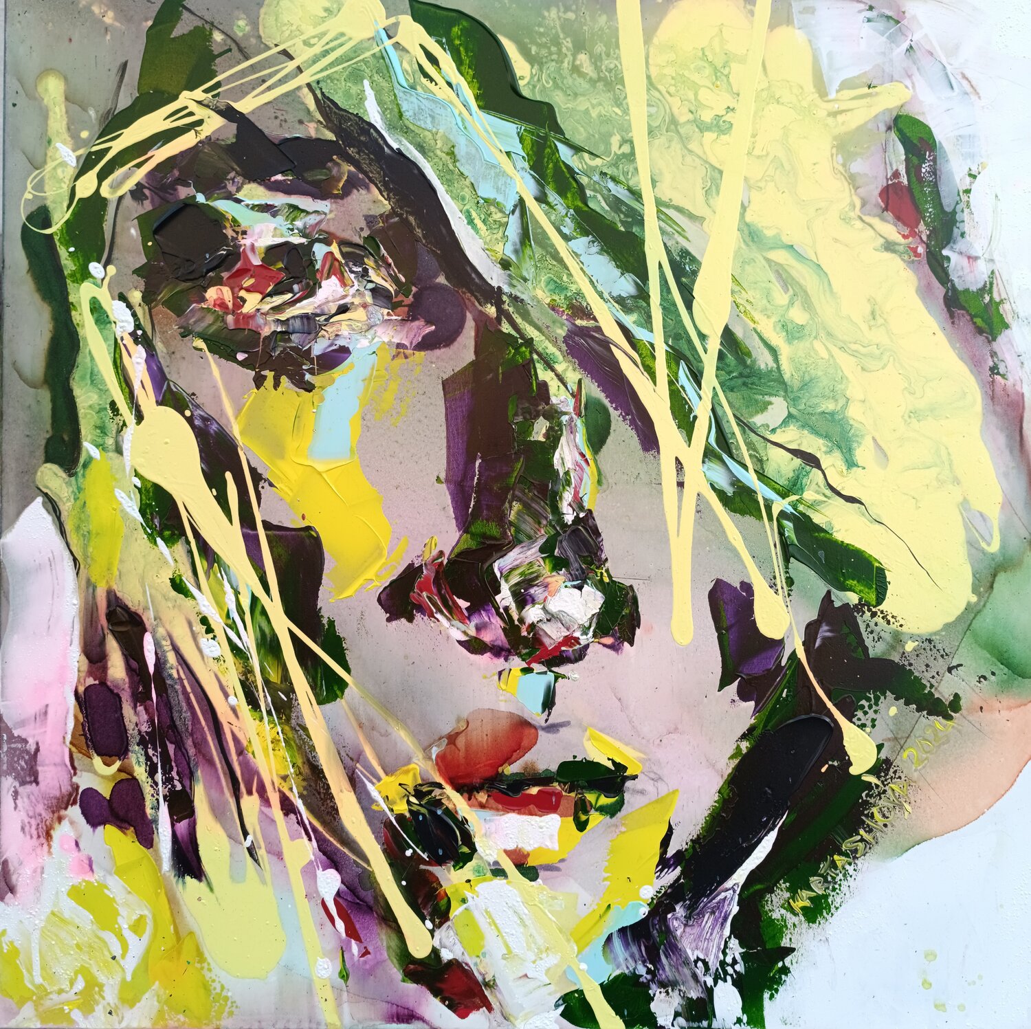 Sun is gone Viktoriia Kartashova Original painting for sale