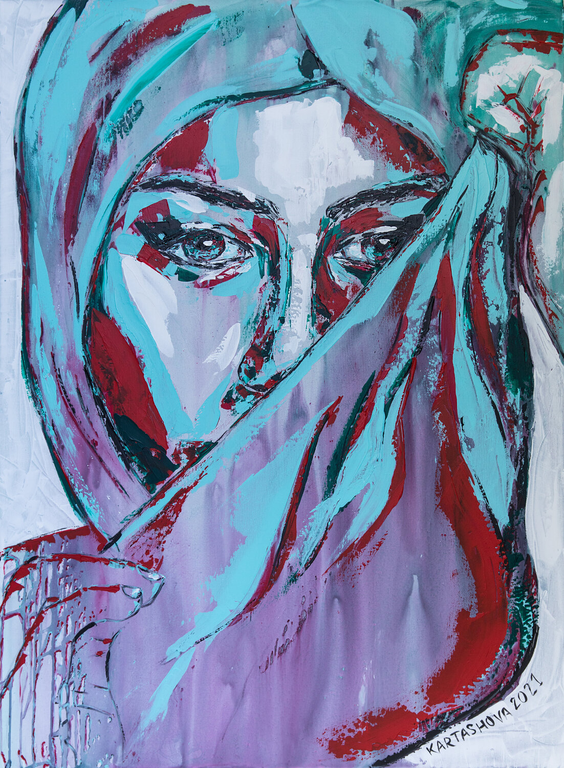 No more worry Viktoriia Kartashova Original painting for sale