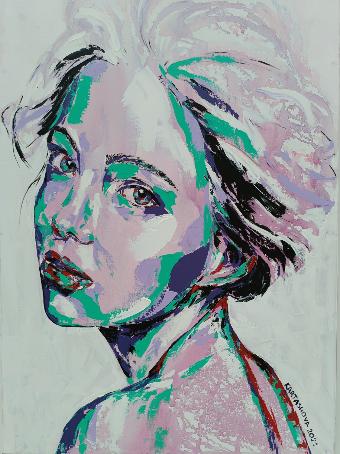 No more tears Viktoriia Kartashova Original painting for sale