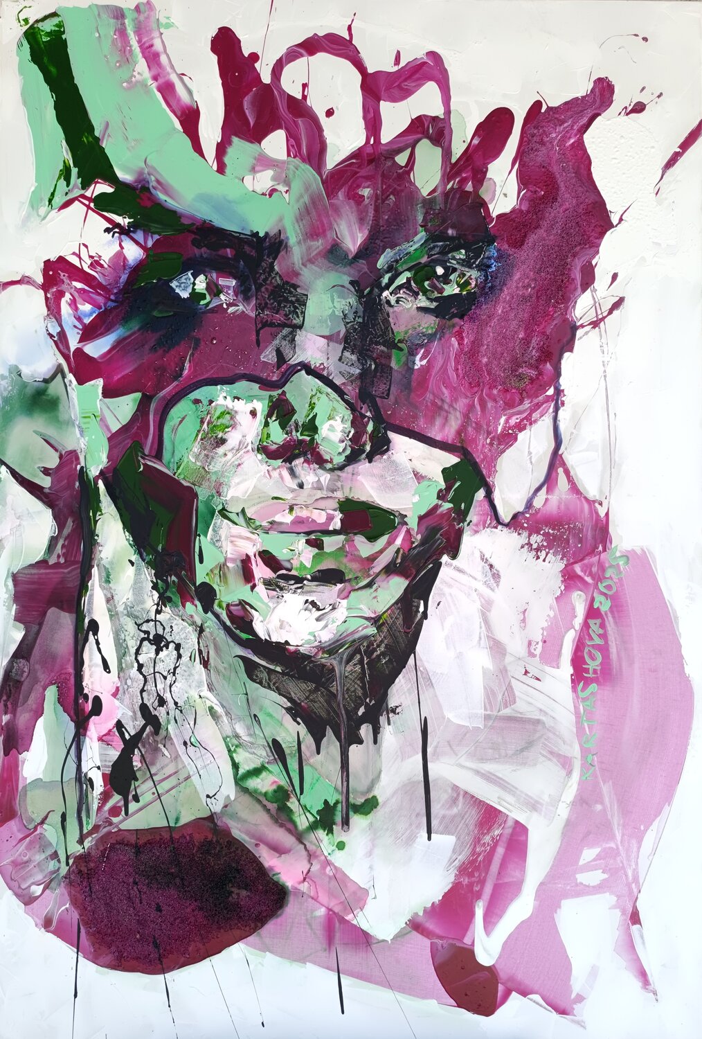 Rock of life Viktoriia Kartashova Original painting for sale