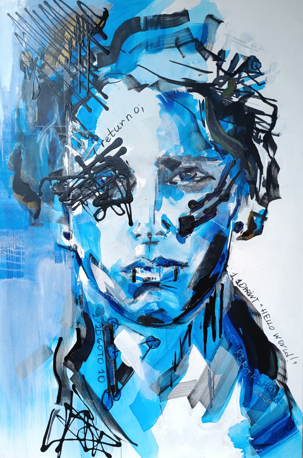 Rock of life Viktoriia Kartashova Original painting for sale
