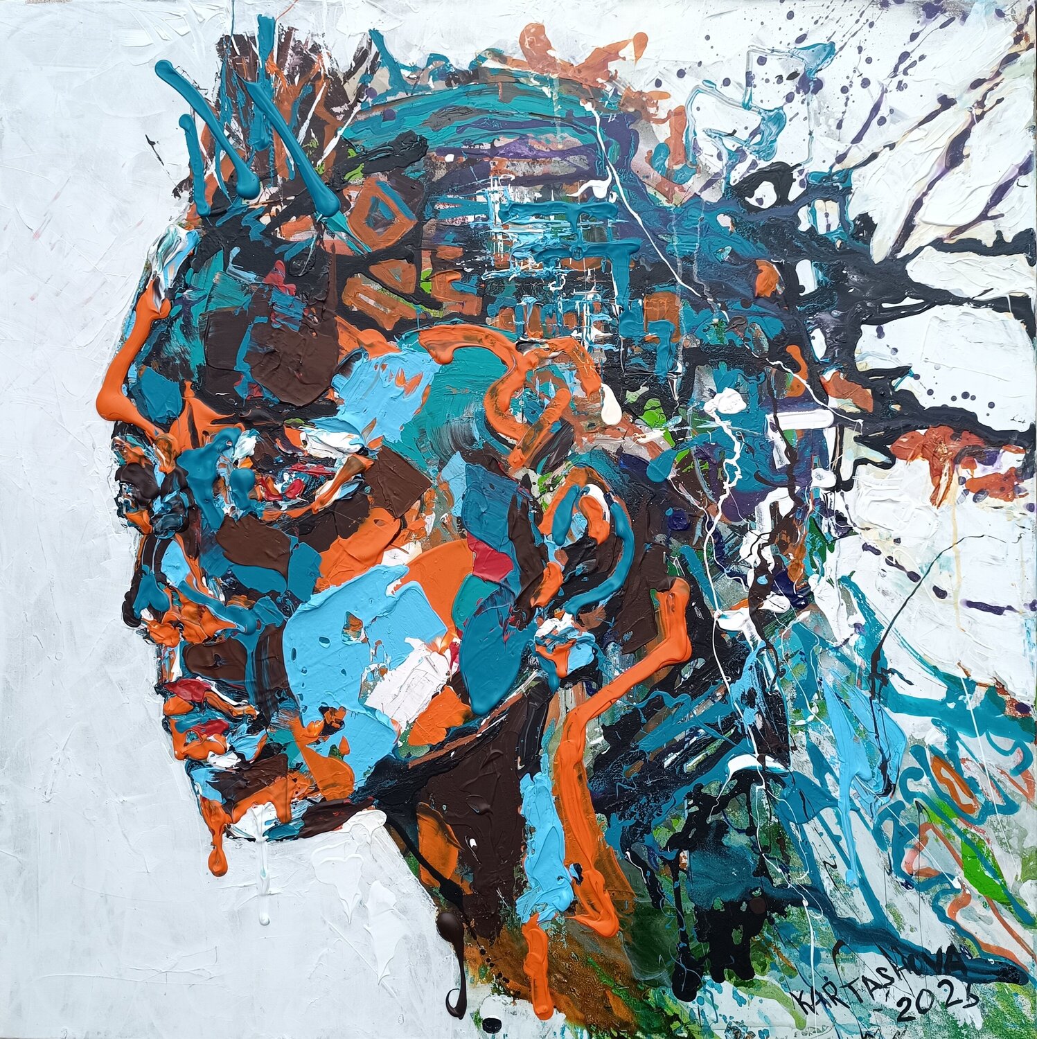 Point of no return Viktoriia Kartashova Original painting for sale