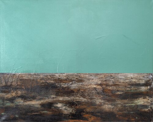 Turquoise by ANTONELLA QUACCHIA, Painting for Sale on Select