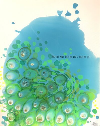 Positive Mind by Steffen Schulze, Painting for Sale on Select
