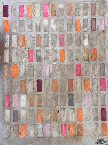 Bricks of Bliss by Steffen Schulze, Painting for Sale on Select