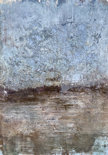 Quake "Silent Horizon" by Steffen Schulze, Painting for Sale on Select
