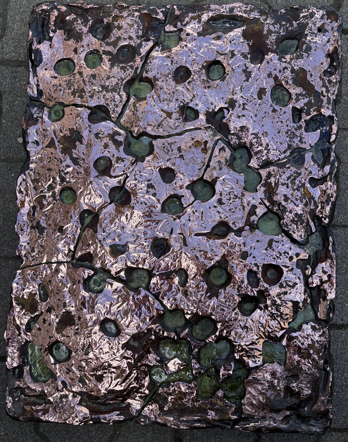Quake Lunar Steffen Schulze Original painting for sale