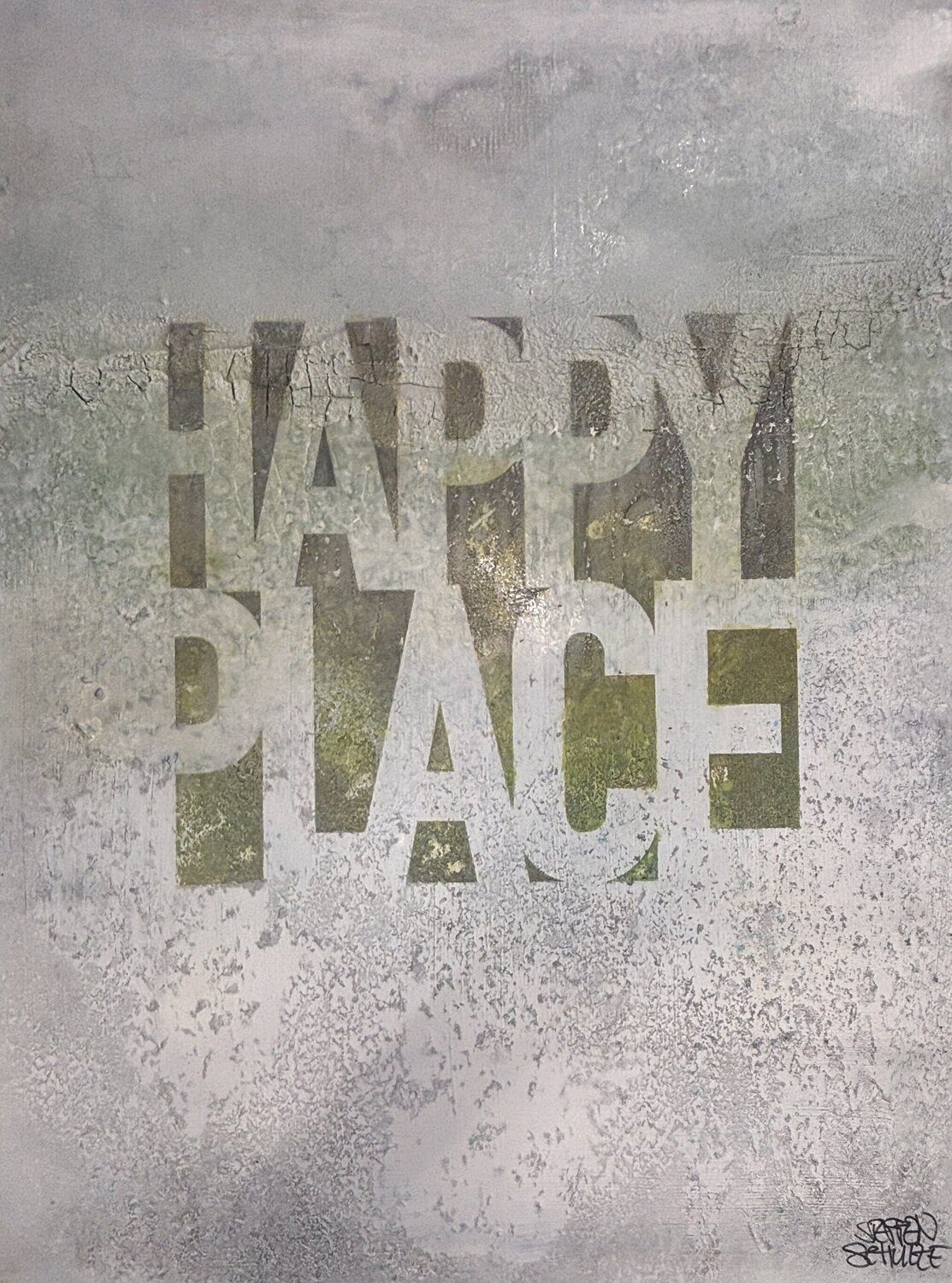 HAPPY PLACE Steffen Schulze Original painting for sale