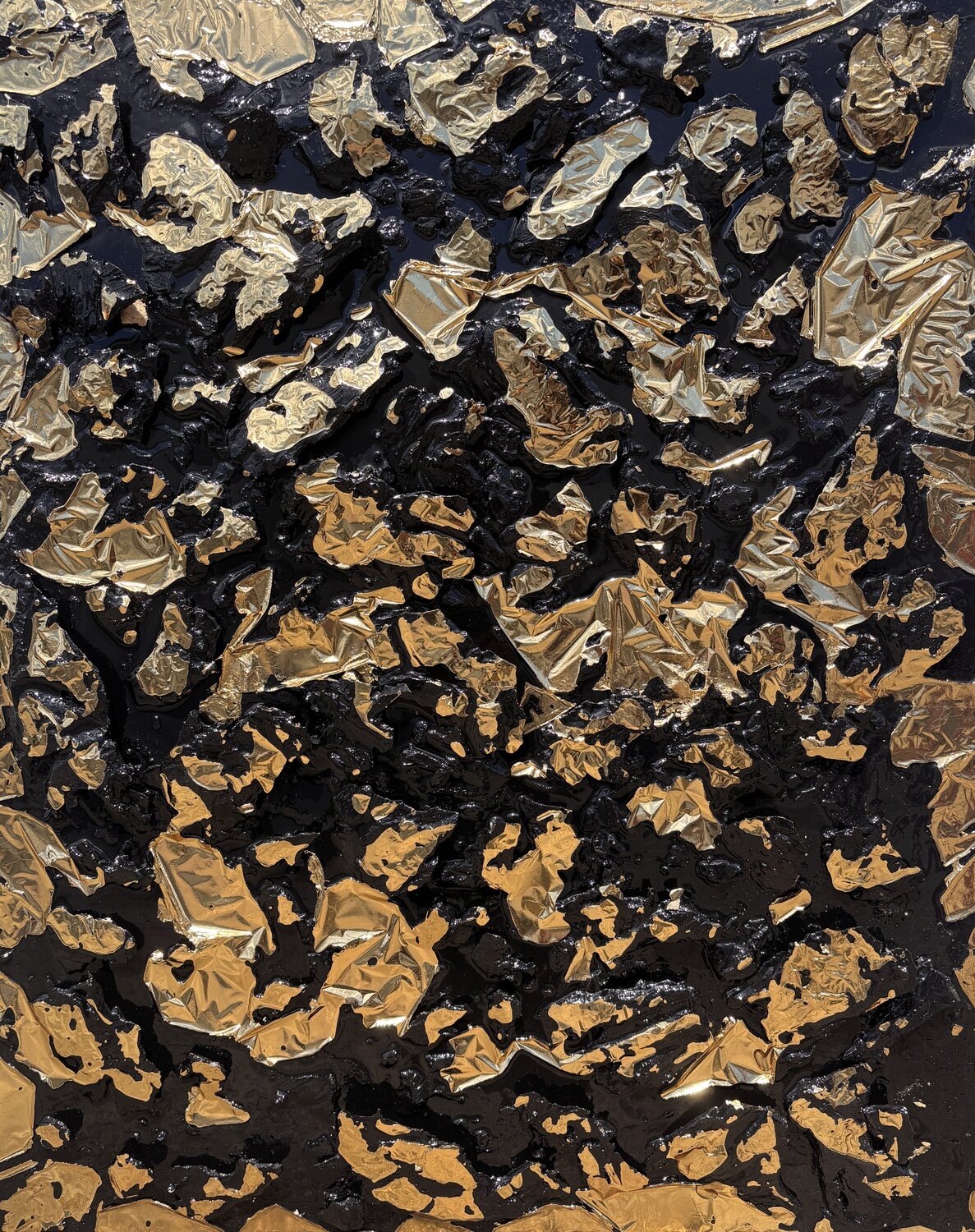 Quake Meteorite Steffen Schulze Original painting for sale