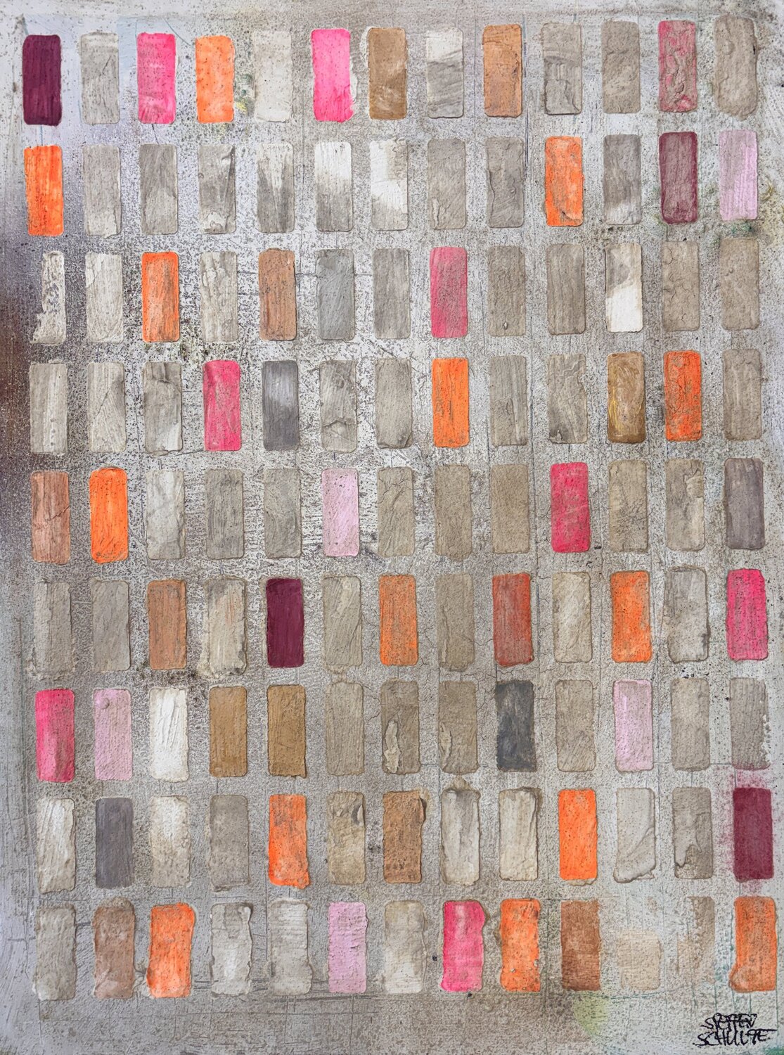 Bricks of Bliss Steffen Schulze Original painting for sale