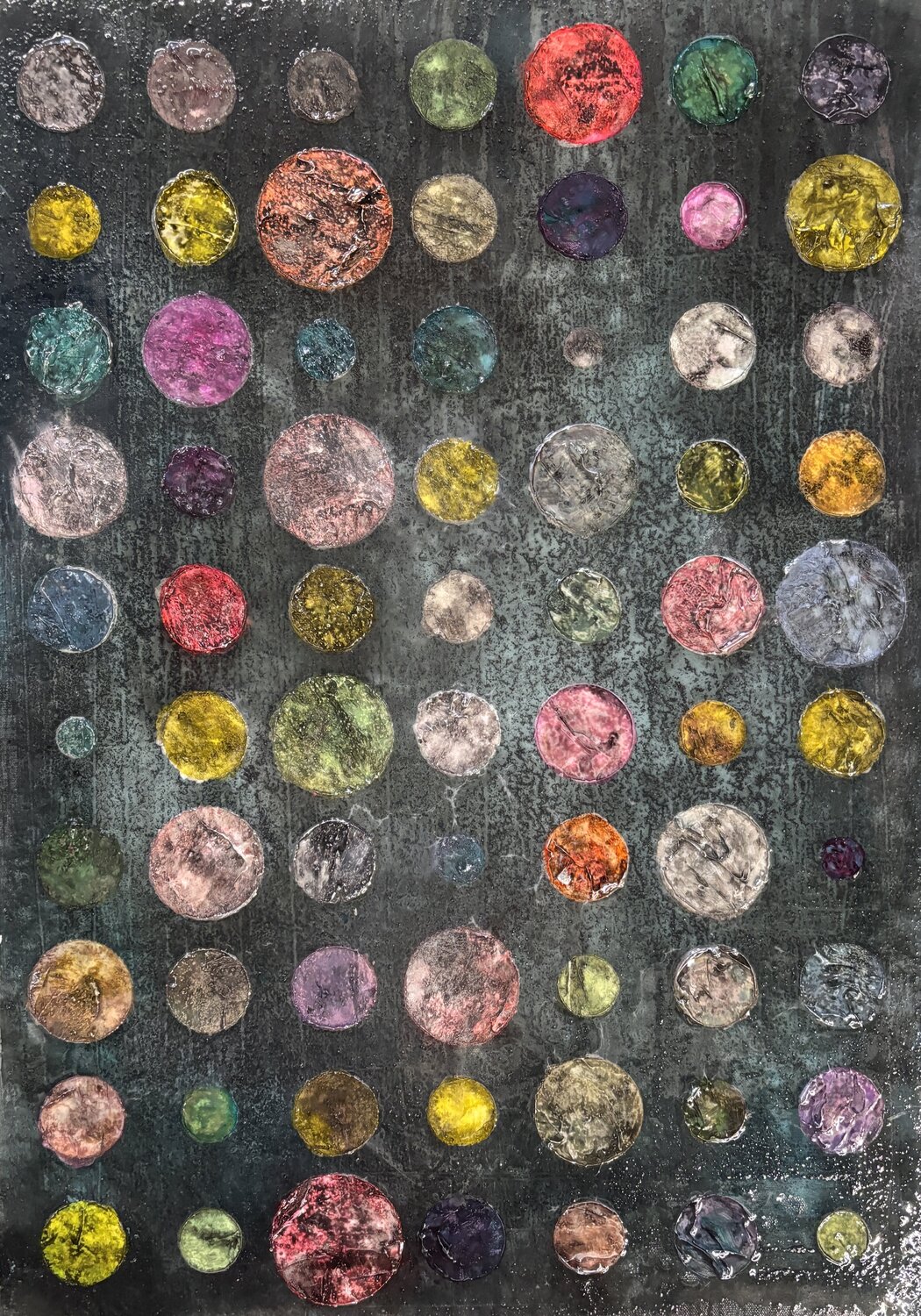 Stardust Pixels Steffen Schulze Original painting for sale