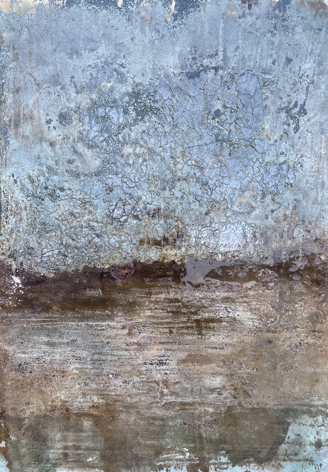 Quake "Silent Horizon" Steffen Schulze Original painting for sale