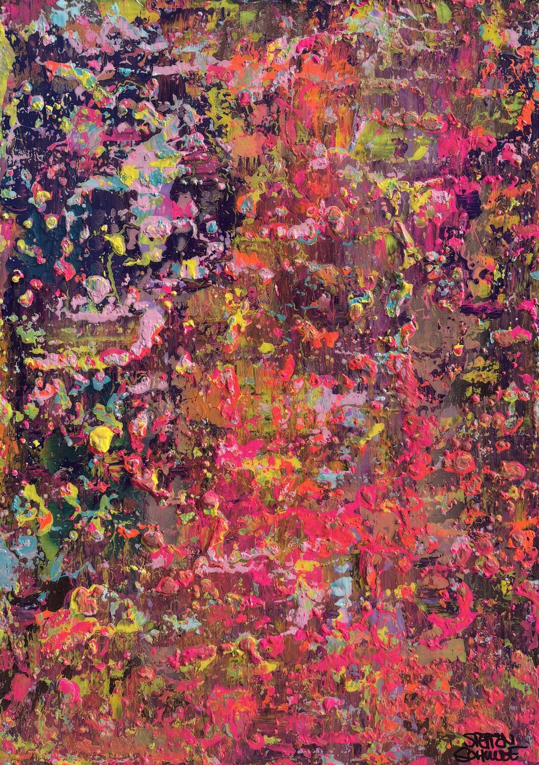 Fading Colors III Steffen Schulze Original painting for sale