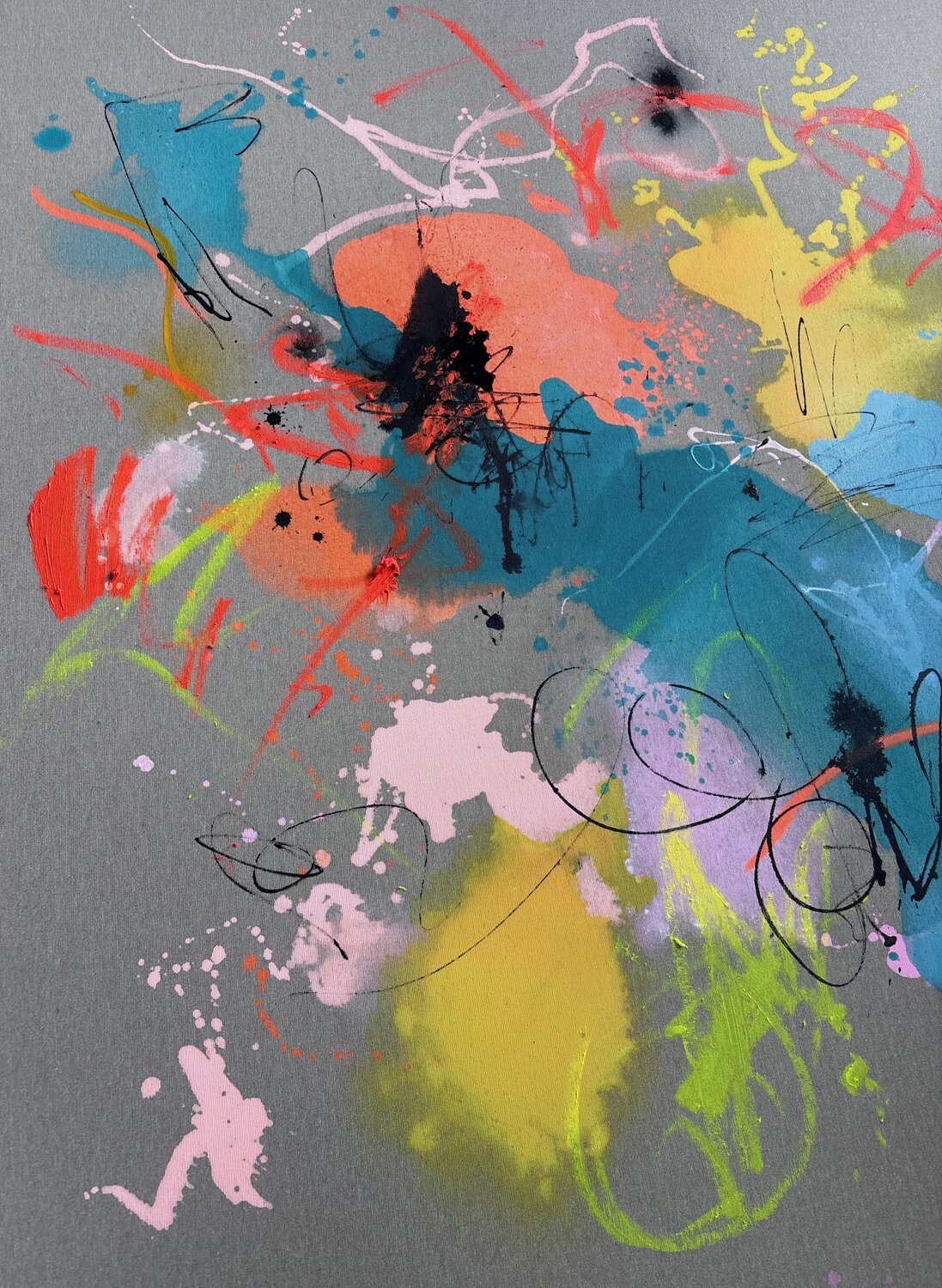 Quiet Bloom Steffen Schulze Original painting for sale