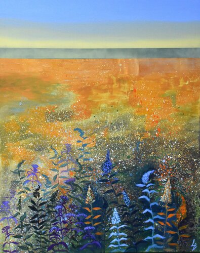 Whispers of Autumn by Lelde Brake-Klaveri, Painting for Sale on Select