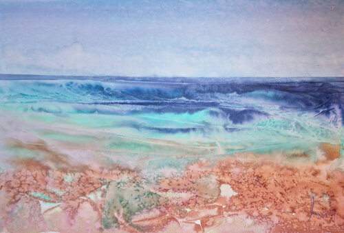 Ibiza Beach 2 by MACARENA SANZ, Painting for Sale on Select