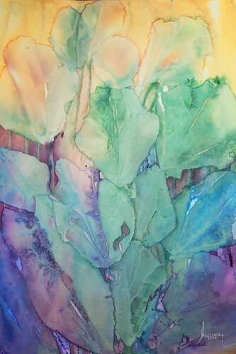 Secret Garden nº2 by MACARENA SANZ, Painting for Sale on Select
