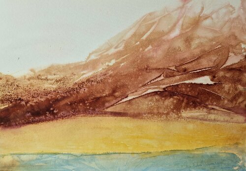 Cala Amarilla nº2 by MACARENA SANZ, Painting for Sale on Select