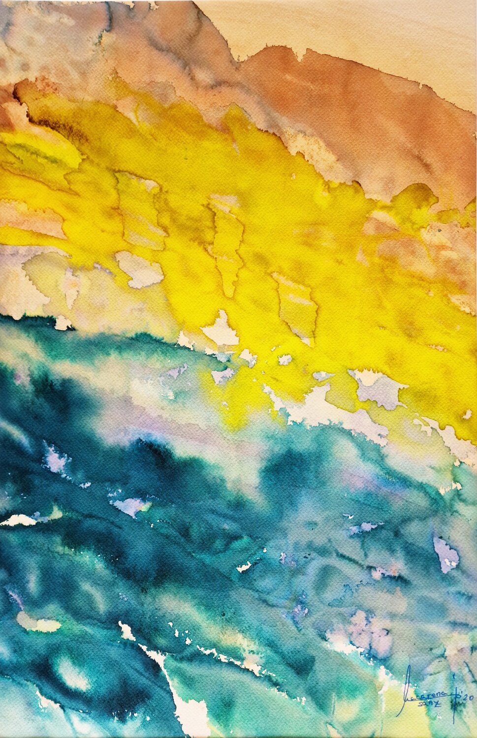 Wonderland 3 MACARENA SANZ Original painting for sale
