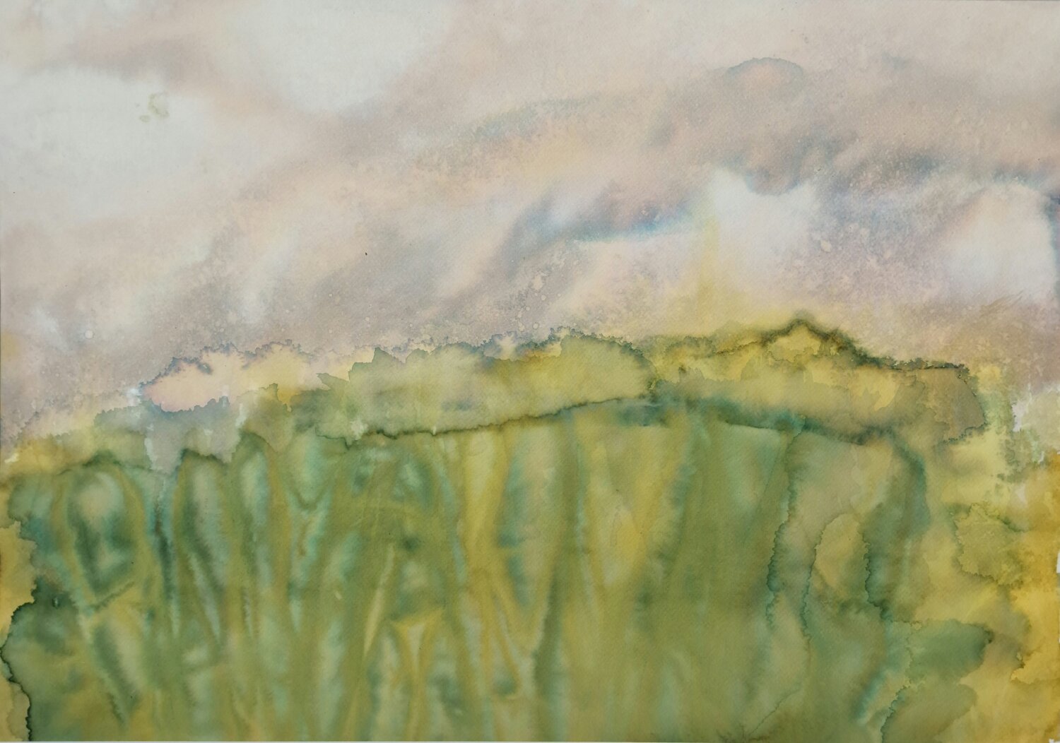 A stormy evening MACARENA SANZ Original painting for sale