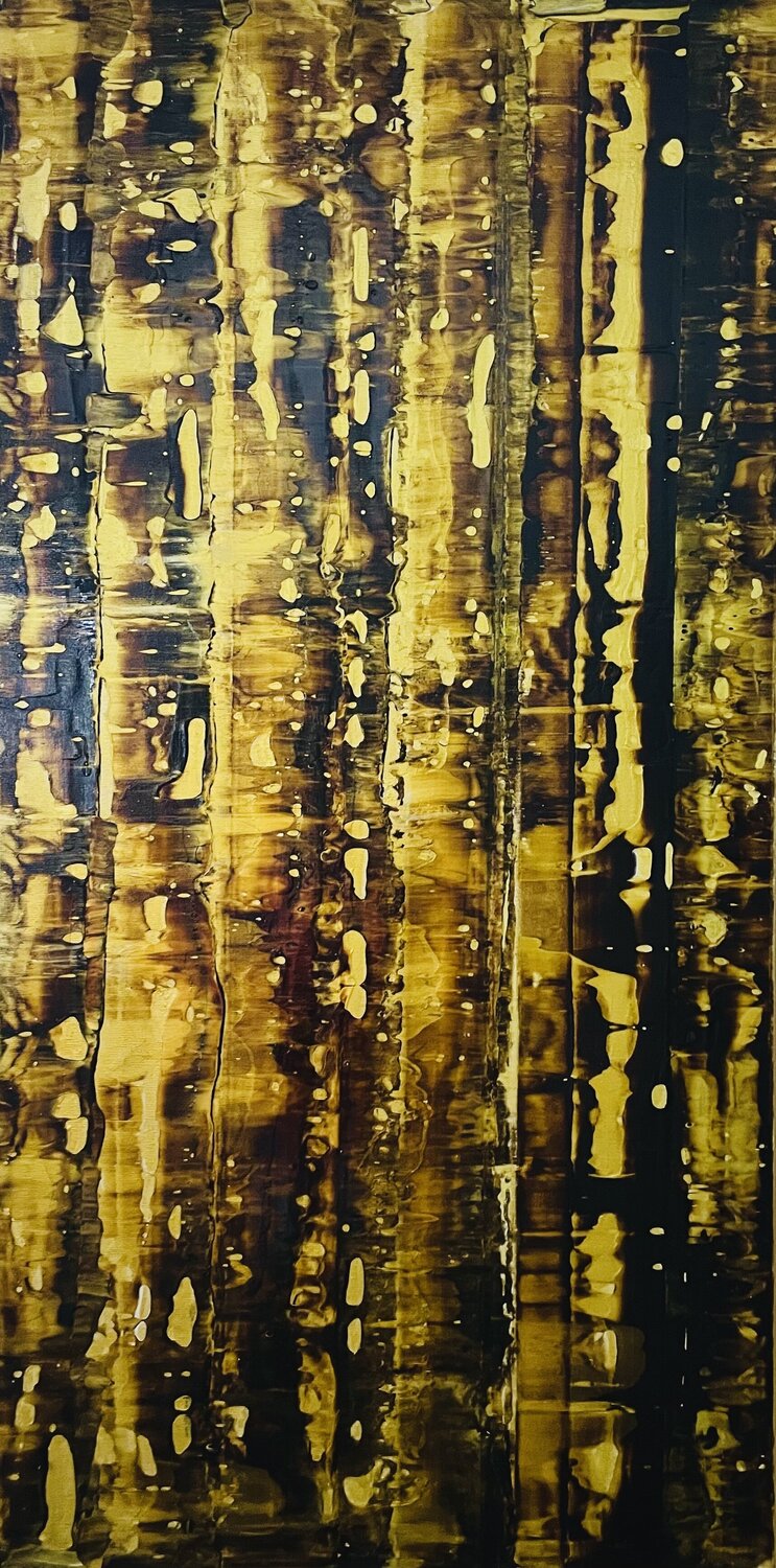 Creme Caramel Bettina Axel Original painting for sale