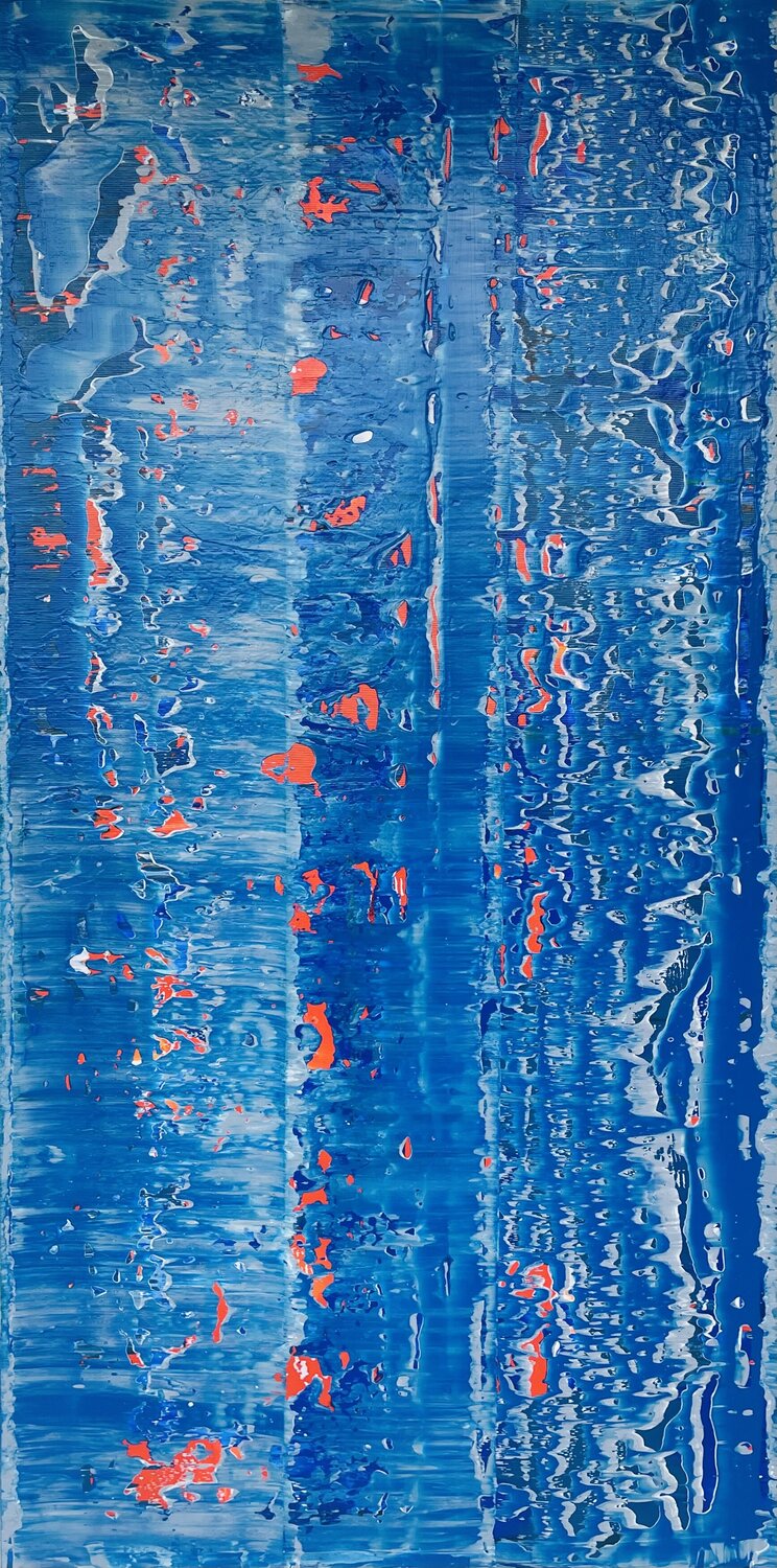 FROZEN Bettina Axel Original painting for sale