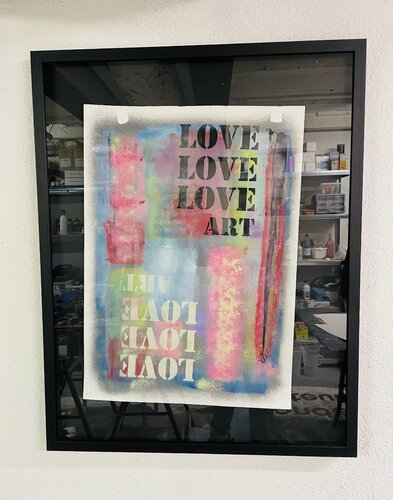 Wall art lovers by N NATHAN, Painting for Sale on Select