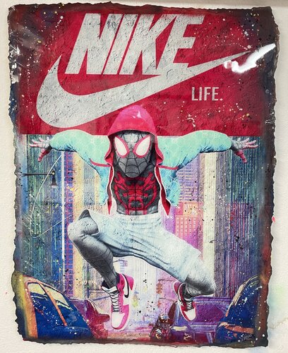 Spider Life by N NATHAN, Painting for Sale on Select