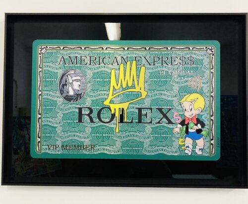 Amex Crown Rolex by N NATHAN, Painting for Sale on Select