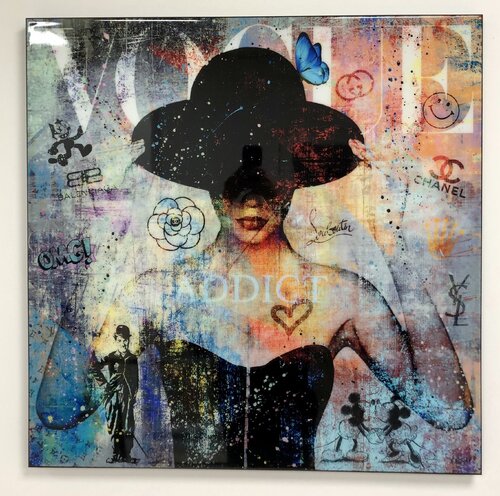 Vogue Addict by N NATHAN, Painting for Sale on Select