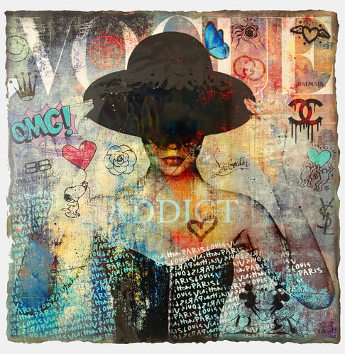 Vogue Addict by N NATHAN, Painting for Sale on Select