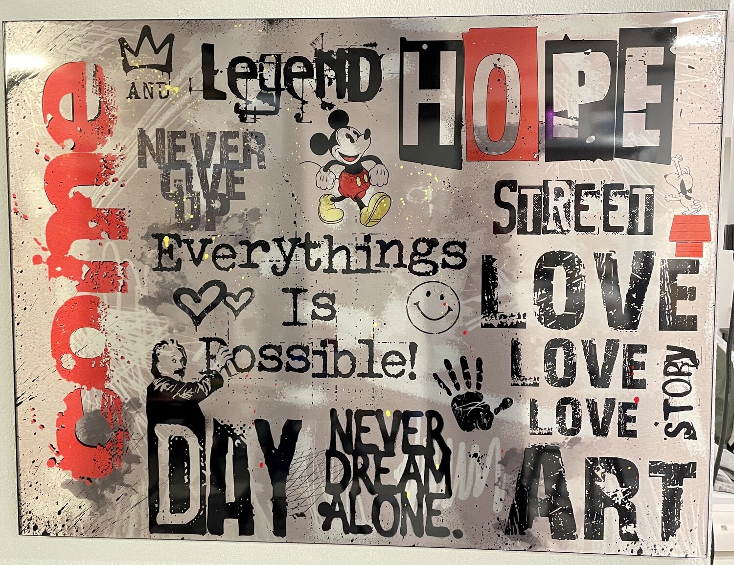 STREET DREAM'S N NATHAN Original painting for sale