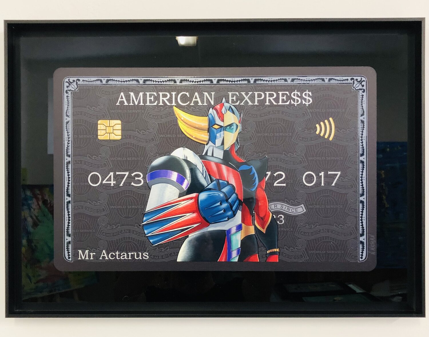 Amex Actarus N NATHAN Original painting for sale
