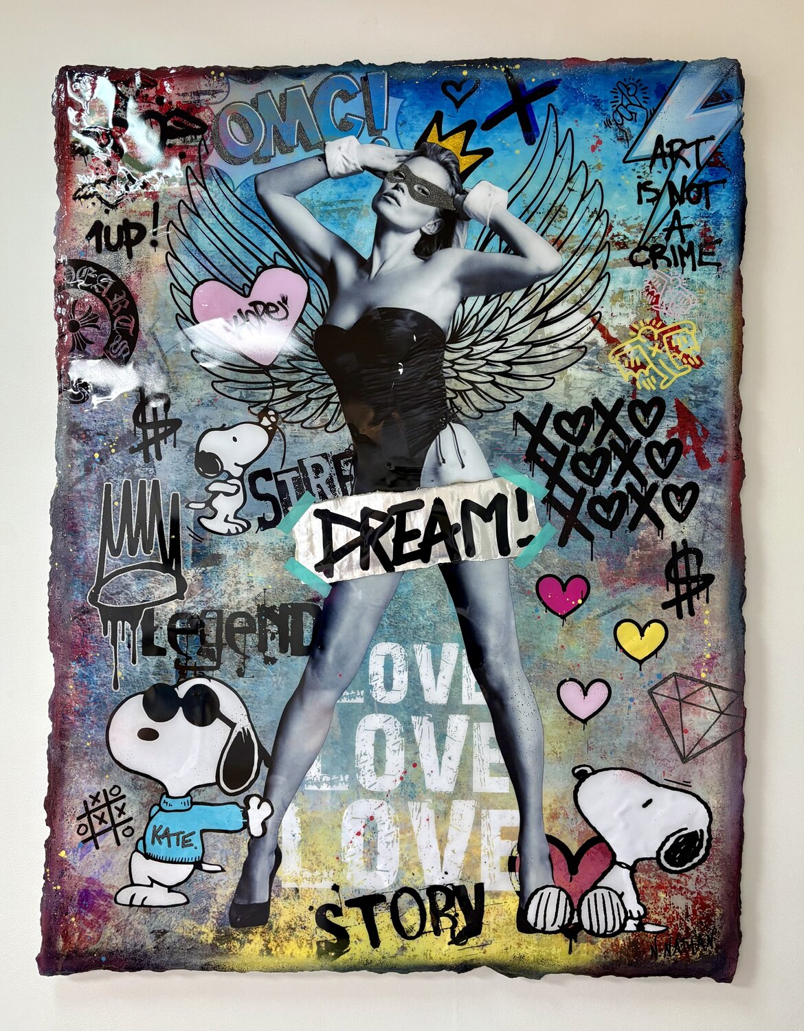DREAM STORY N NATHAN Original painting for sale