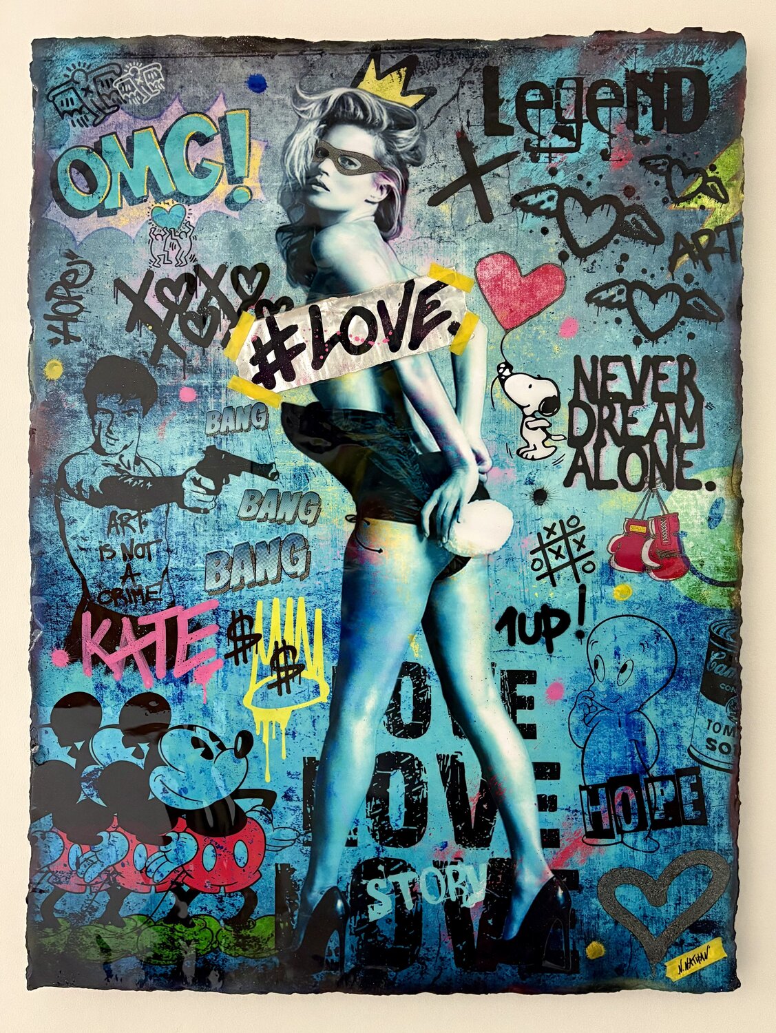 BANG BANG STORY N NATHAN Original painting for sale