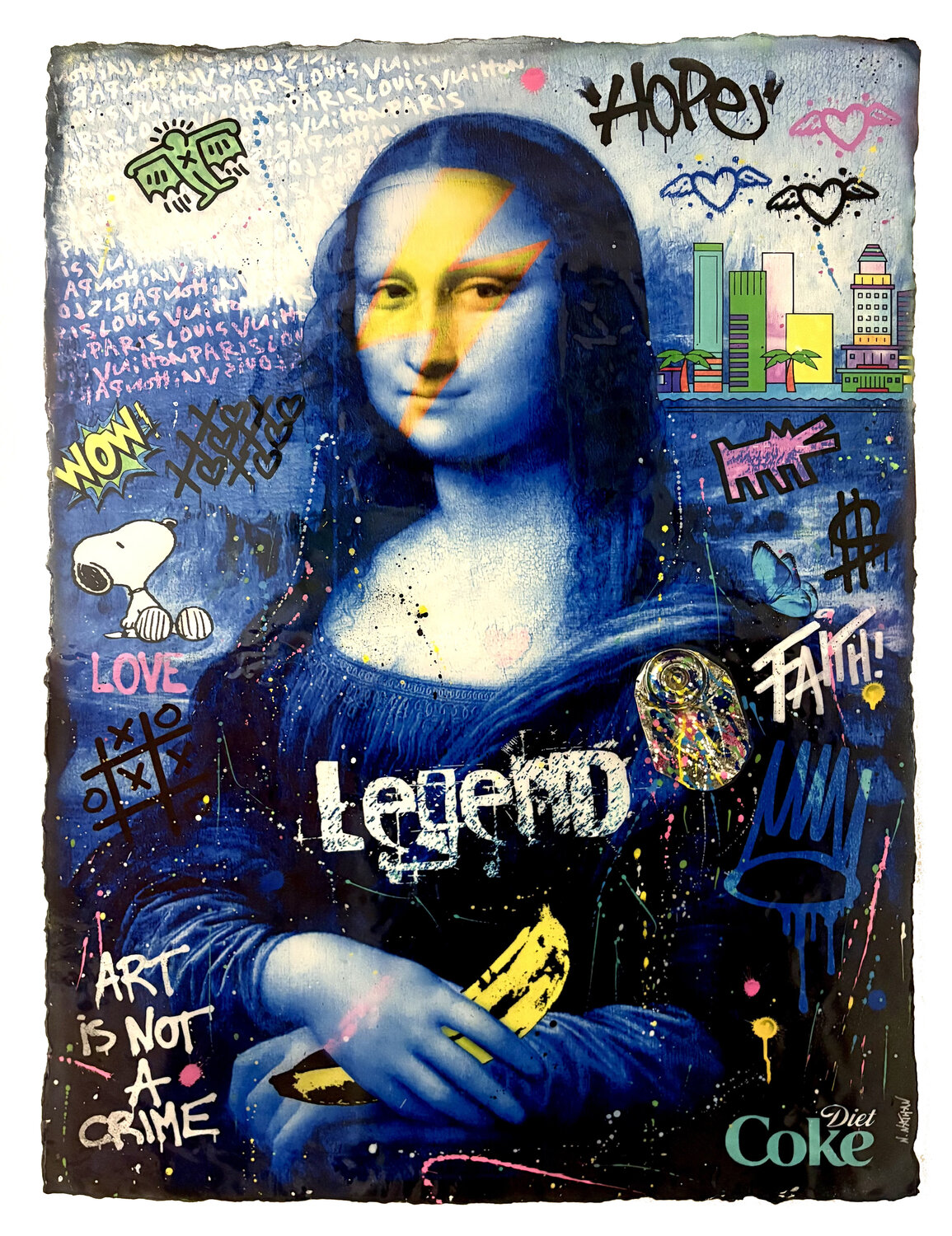 MONA LEGEND N NATHAN Original painting for sale