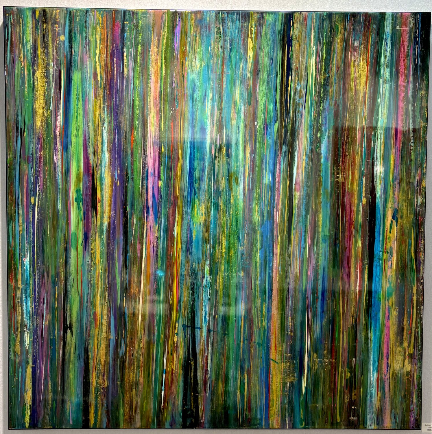 Summer night N NATHAN Original painting for sale