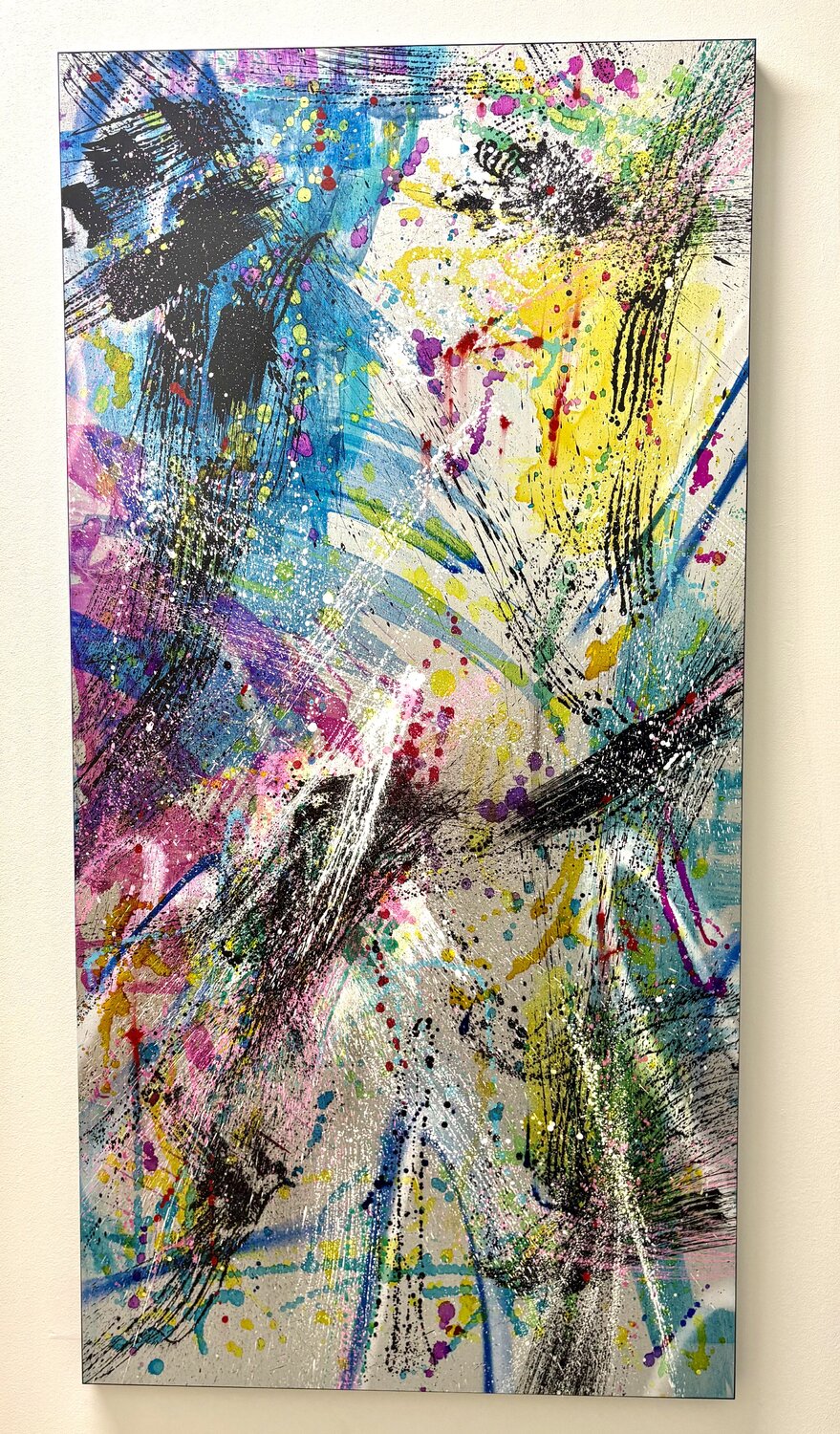 IRON COLORS II N NATHAN Original painting for sale