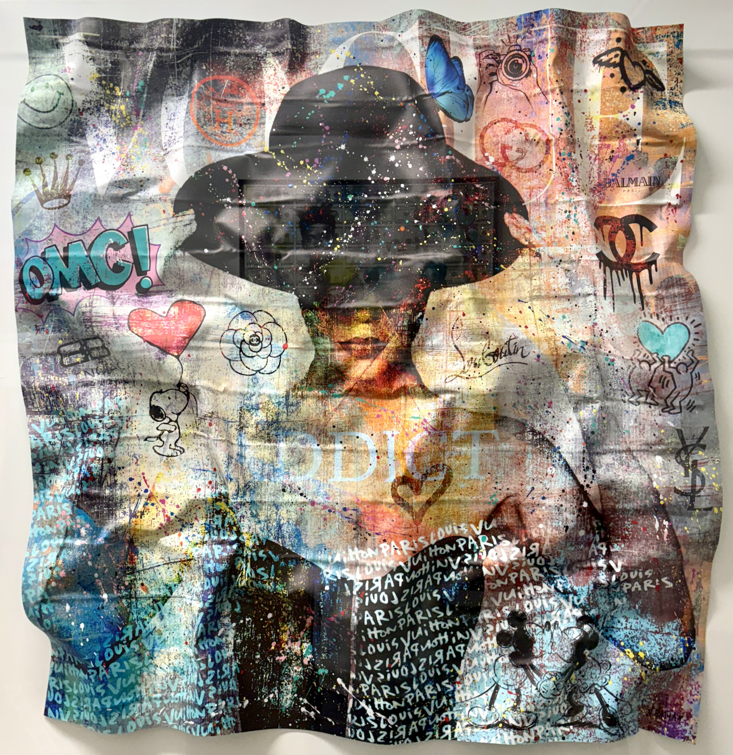 Vogue Addict TK N NATHAN Original painting for sale