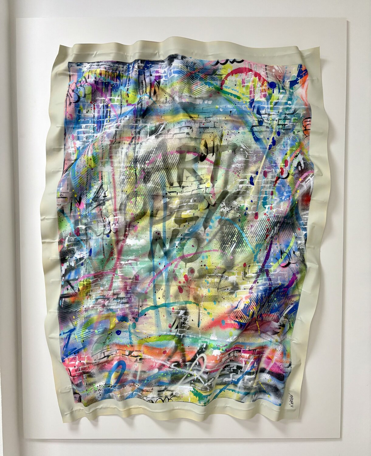 Art Obeys No One N NATHAN Original painting for sale