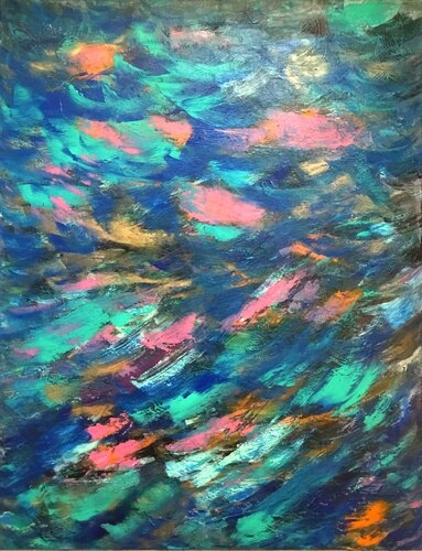OCEAN by Violet Shaw, Painting for Sale on Select