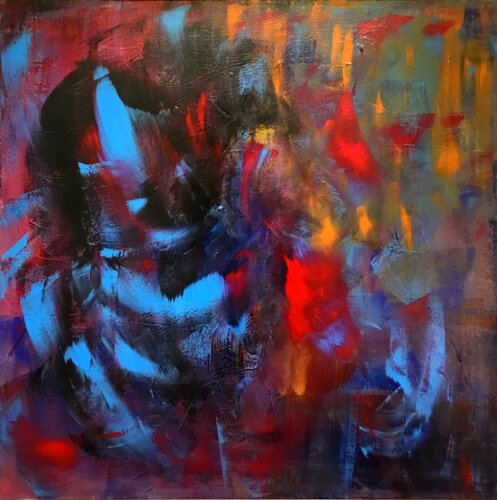 BLUE SHADOW by Violet Shaw, Painting for Sale on Select