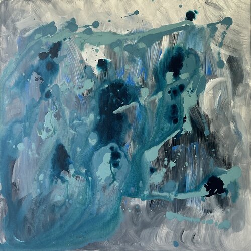 Plage Privée II by Violet Shaw, Painting for Sale on Select