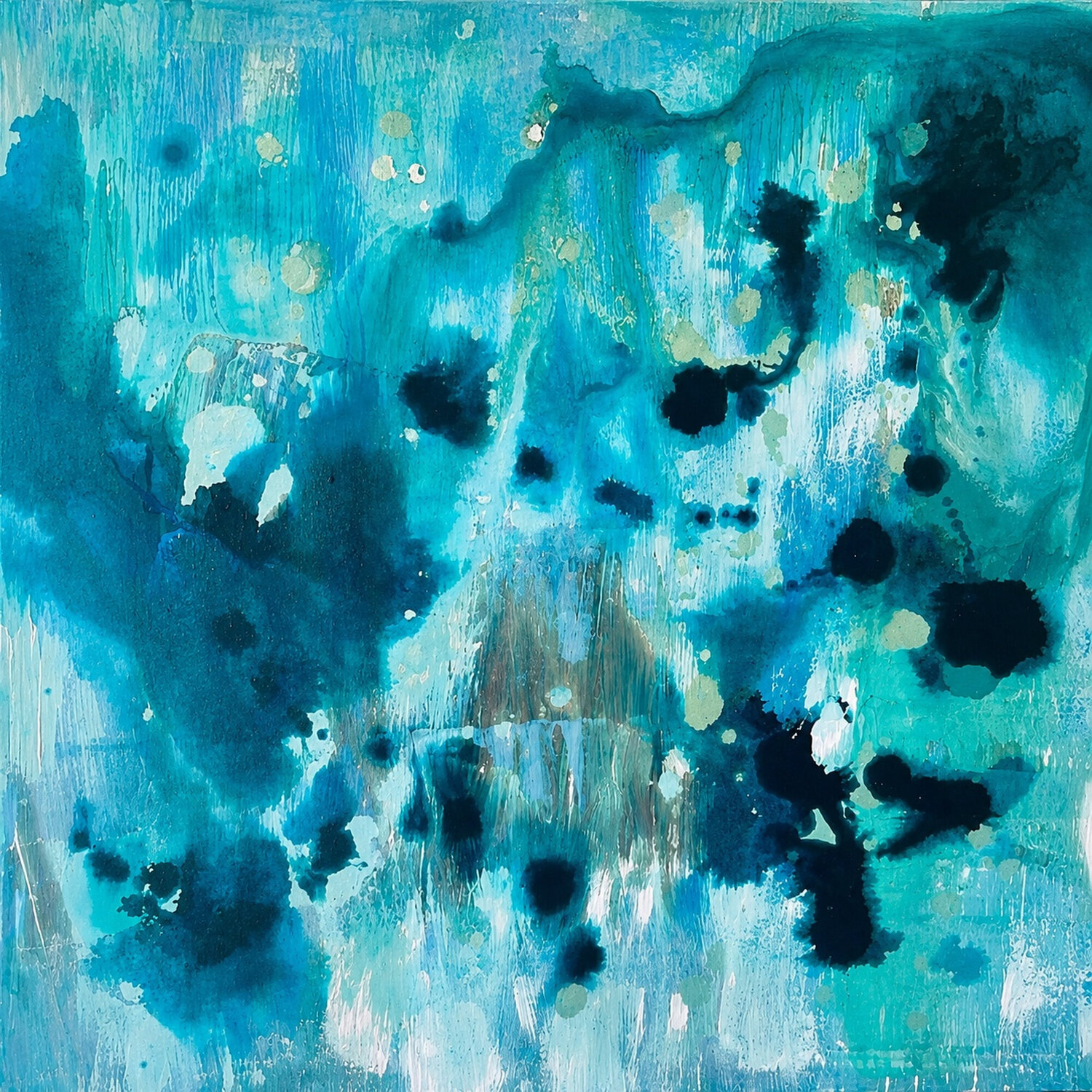Plage Privée I Violet Shaw Original painting for sale
