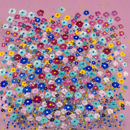 Honeybee Hangout by Dorothea Sandra, Painting for Sale on Select