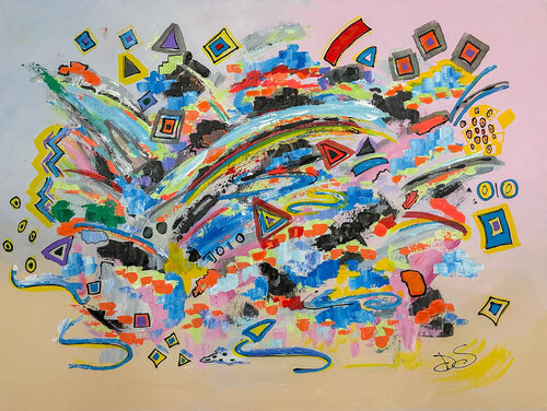 The Start Of Smart And Sustainable by Dorothea Sandra, Painting for Sale on Select
