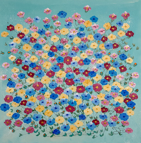Circles Of Love by Dorothea Sandra, Painting for Sale on Select