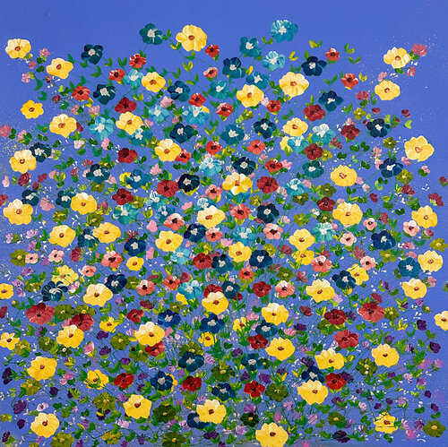 Happiness In Troubled Times by Dorothea Sandra, Painting for Sale on Select